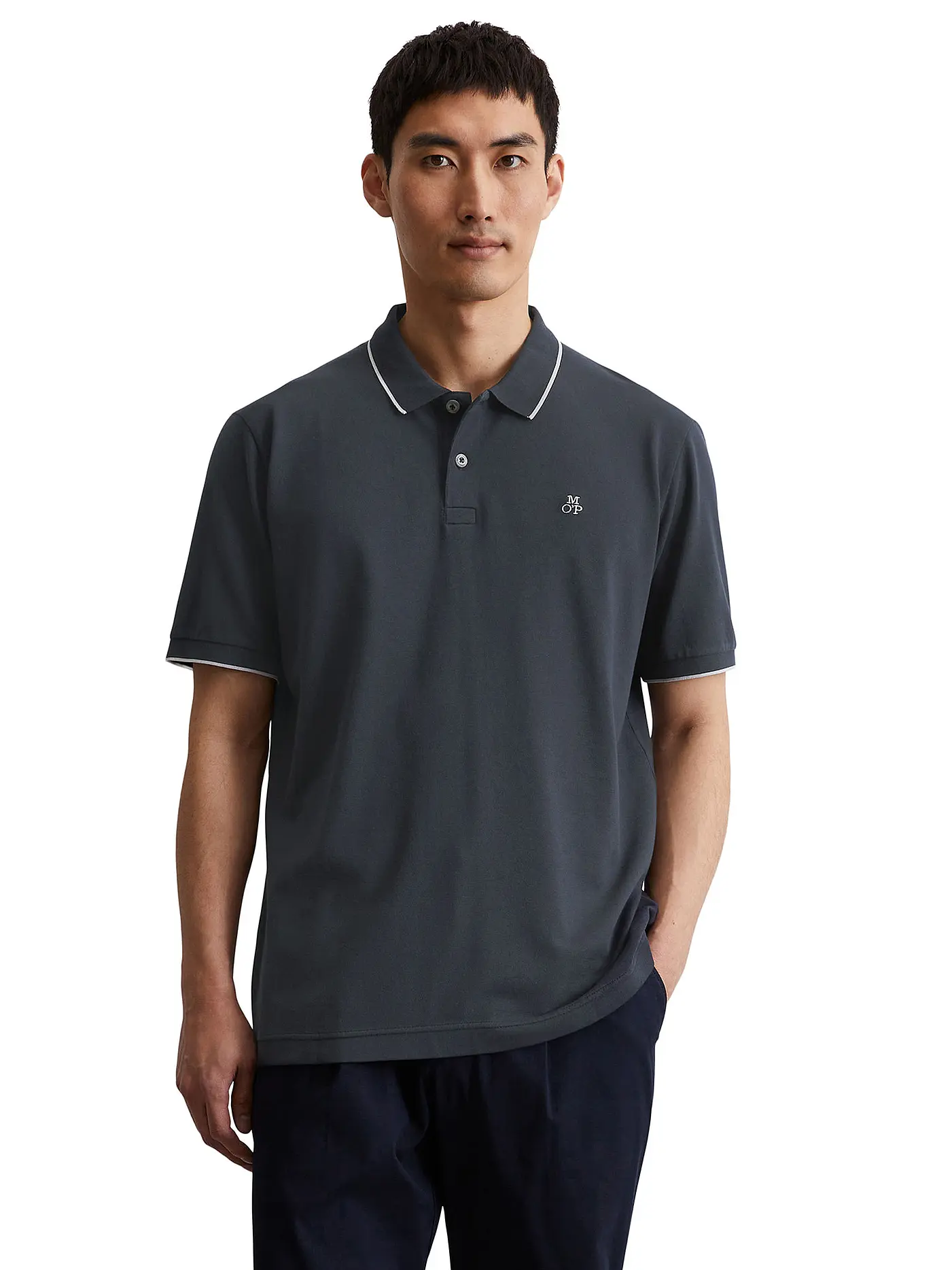 MARC O'POLO | Poloshirt | dunkelblau